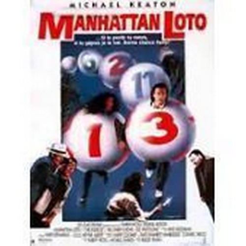 Manhattan Loto Michael Keaton 40x60cm POSTER - Afbeelding 1 van 1